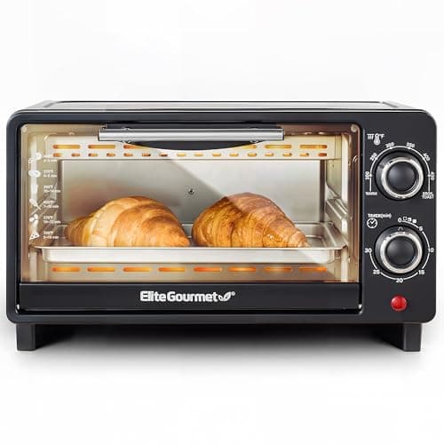 Elite Gourmet Elite Gourmet ETO490 4-Slice Toaster Oven (9 L)