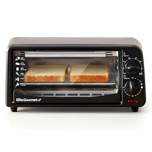 Elite Gourmet Elite Gourmet ETO236 Compact 2-Slice Toaster Oven