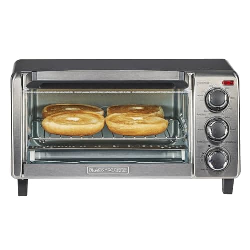 BLACK+DECKER BLACK+DECKER TO1313SBD 4-Slice Toaster Oven